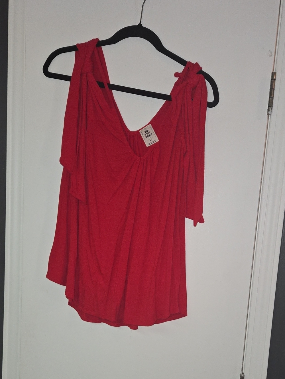 Red Knot-Shoulder Women's Top - We The Free